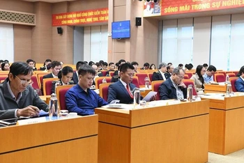 Quang cảnh hội thảo. (Ảnh: Nguyễn Ly)