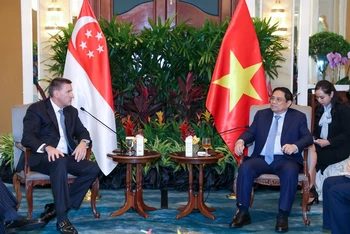Quang cảnh buổi tiếp.