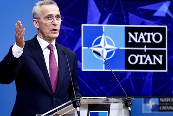 Tổng Thư ký NATO Jens Stoltenberg. (Ảnh: AFP/TTXVN)