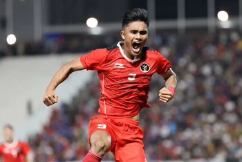 Sananta có duyên với mảnh lưới U22 Thái Lan.