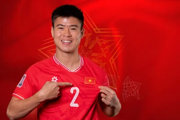 Hậu vệ Đỗ Duy Mạnh tin tưởng vào sự đồng lòng của đội tuyển Việt Nam. (Ảnh: VFF)