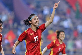 U20 nữ Việt Nam tại vòng loại thứ hai giải U20 nữ châu Á 2024.