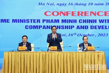 Thủ tướng Phạm Minh Chính dự và chủ trì Hội nghị.