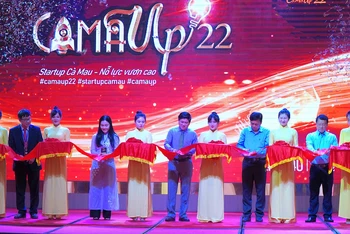 Khai mạc chuỗi sự kiện CamaUP’22, chủ đề “Starup Cà Mau-Nỗ lực vươn cao” vào sáng 25/10.