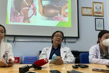 Thạc sĩ, bác sĩ Đào Trung Hiếu, Cố vấn Ngoại khoa, Bệnh viện Nhi đồng 1 Thành phố Hồ Chí Minh thông tin về ca bệnh.
