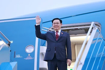 Chủ tịch Quốc hội Vương Đình Huệ. (Ảnh: TTXVN)