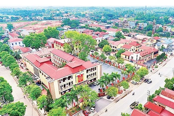 Kinh tế phát triển, thu ngân sách trên địa bàn huyện Phú Bình mỗi năm tăng bình quân 19%.