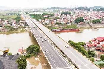 Cầu Như Nguyệt, công trình tháo gỡ điểm nghẽn cho giao thông Bắc Giang.