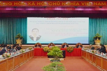 Toàn cảnh hội nghị.