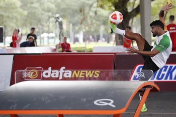Giải thi đấu Quốc tế Teqball 2024 - TeqBall World Series năm 2023 được tổ chức tại Thái Lan.