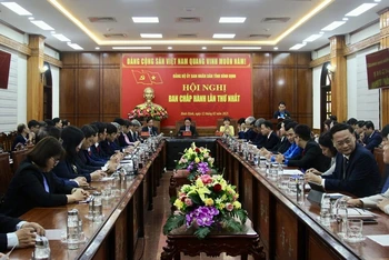 Quang cảnh hội nghị.