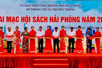 Khai mạc Hội Sách Hải Phòng năm 2024.