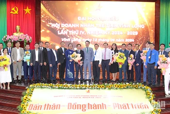 Ra mắt Hội Doanh nhân trẻ tỉnh Vĩnh Long nhiệm kỳ 2024 - 2029.