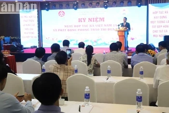 Quang cảnh buổi lễ kỷ niệm.