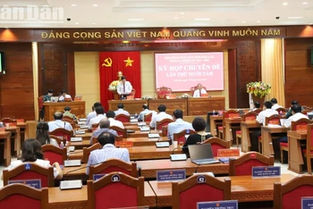 Quang cảnh Kỳ họp.