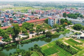Nhiều huyện ngoại thành Hà Nội không còn nhà dột nát.