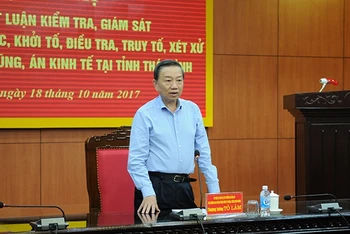 Công bố kết luận kiểm tra, giám sát về phòng, chống tham nhũng tại Thái Bình