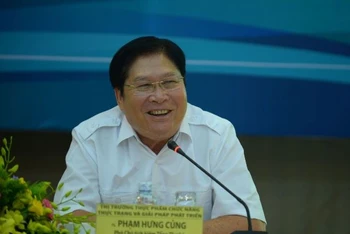 TS Phạm Hưng Củng, Phó Chủ tịch kiêm Tổng Thư ký Hiệp hội Thực phẩm chức năng Việt Nam.
