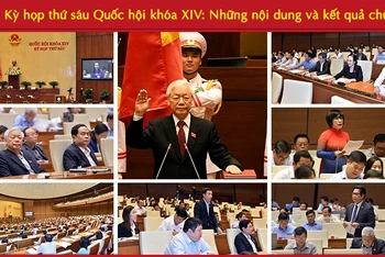 [INFOGRAPHIC] Kỳ họp thứ sáu Quốc hội khóa XIV: Những nội dung và kết quả chủ yếu