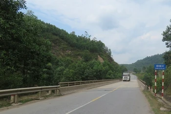 Cầu Khe Ve - một trong những điểm Mỹ đánh phá ác liệt tại Quảng Bình.