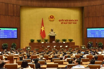 Quốc hội biểu quyết thông qua Nghị quyết phê chuẩn chủ trương đầu tư Dự án hồ chứa nước Ka Pét.