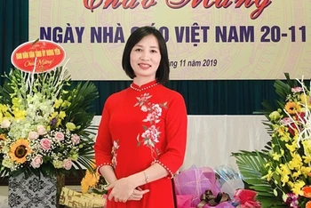 Nguyễn Thị Thu Hương, người đoạt giải Nhất tuần thi thứ 16. Ảnh: Ban Tổ chức.