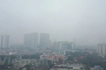 Ô nhiễm không khí tại các thành phố lớn đang ngày càng "xấu." (Ảnh minh hoạ: Hùng Võ/Vietnam+)