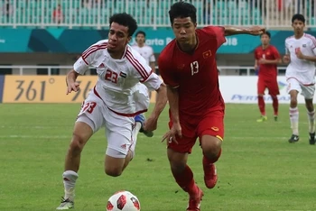Màn ra quân của U23 Việt Nam gặp U23 UAE được đánh giá là không thể bỏ qua ở vòng bảng U23 châu Á 2020. Hai đội từng đối đầu nhau trong trận giao hữu trên sân Thống Nhất hồi tháng 10 năm ngoái. (Ảnh: 