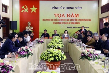 Tọa đàm về Tổng Bí thư Nguyễn Văn Linh 