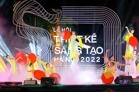 Lễ hội Thiết kế sáng tạo Hà Nội năm 2022. (Ảnh: VGP)