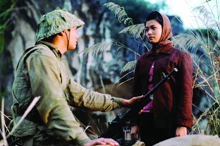 Cảnh trong phim "Ký ức Điện Biên".