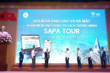 Ra mắt phần mềm ứng dụng du lịch thông minh Sapa Tour.