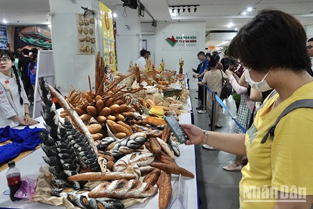 Khách tham quan tại Lễ hội Bánh mì Việt Nam lần 1, năm 2023.