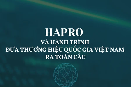 Hapro và hành trình đưa Thương hiệu quốc gia Việt Nam ra toàn cầu