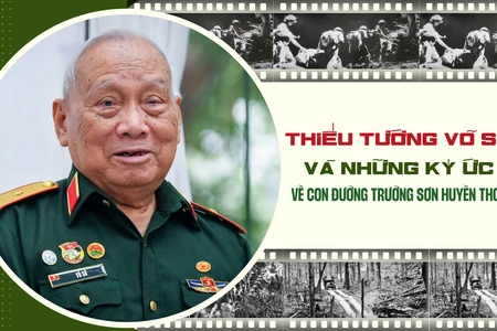 Thiếu tướng Võ Sở và những ký ức về con đường Trường Sơn huyền thoại