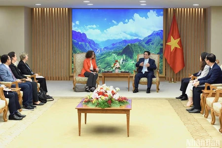 Thủ tướng Phạm Minh Chính tiếp bà Carolyn Turk, Giám đốc quốc gia Ngân hàng Thế giới (WB) tại Việt Nam đến chào từ biệt
