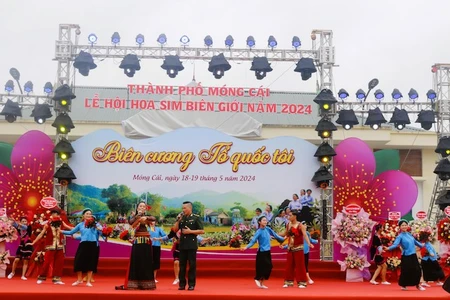 Khai mạc lễ hội hoa sim biên giới Móng Cái năm 2024.