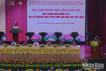 Quang cảnh buổi Hội thảo. (Ảnh M.H)