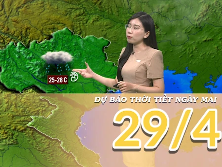 [Video] Dự báo thời tiết đêm nay và ngày mai 29/4/2025: Nắng nóng ở khu vực phía Nam