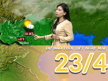 [Video] Dự báo thời tiết đêm nay và ngày mai 23/4/2025: Miền Bắc bước vào giai đoạn chuyển mùa