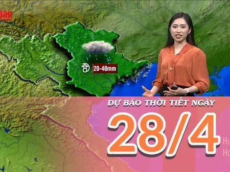[Video] Dự báo thời tiết ngày 28/4/2025: Không khí lạnh gây mưa