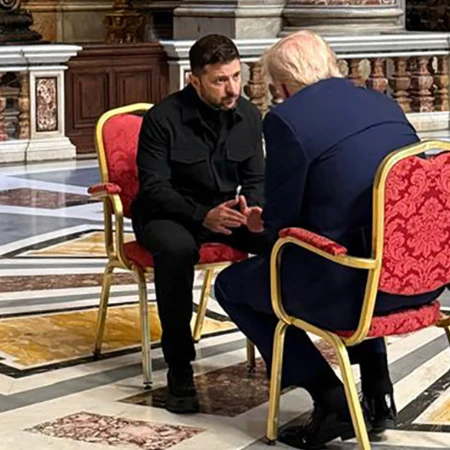 [Video] Ông D. Trump và ông Zelensky “gặp riêng” tại lễ tang Giáo hoàng