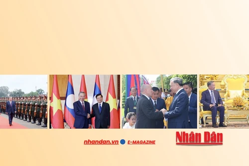 Mốc son mới trong quan hệ đoàn kết, gắn bó Việt Nam-Lào-Campuchia