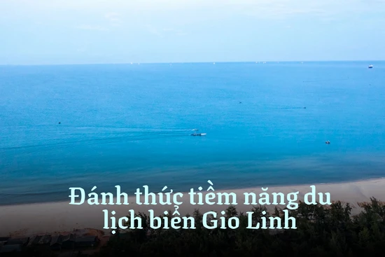 Đánh thức tiềm năng du lịch biển Gio Linh