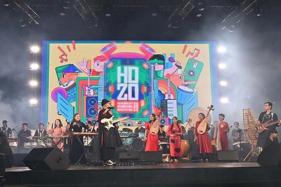 Lễ hội âm nhạc HOZO vừa diễn ra tại Thành phố Hồ Chí Minh đầu tháng 12. (Ảnh: QUỐC THANH)