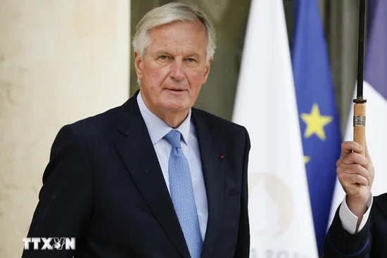 Thủ tướng Pháp Michel Barnier. (Ảnh: THX/TTXVN)