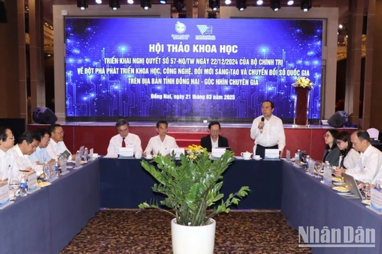 Quang cảnh Hội thảo khoa học.