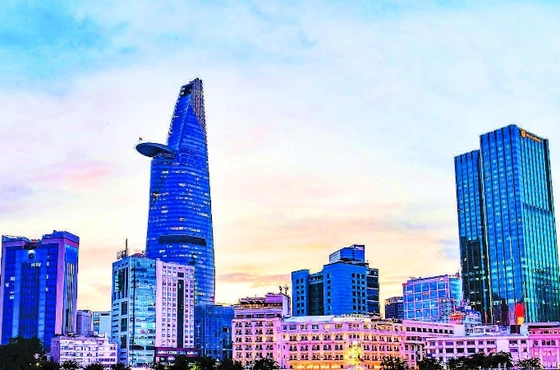 Khu vực trung tâm Quận 1 nằm trong ranh giới vị trí Trung tâm Tài chính quốc tế Thành phố Hồ Chí Minh. (Ảnh THÀNH ĐẠT)
