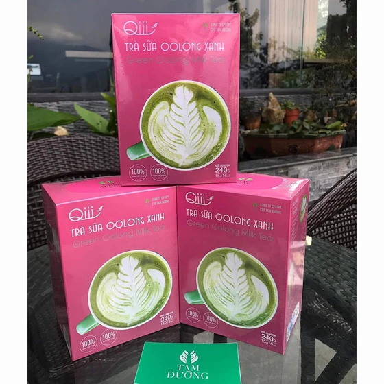 Trà sữa Oolong xanh Tam Đường