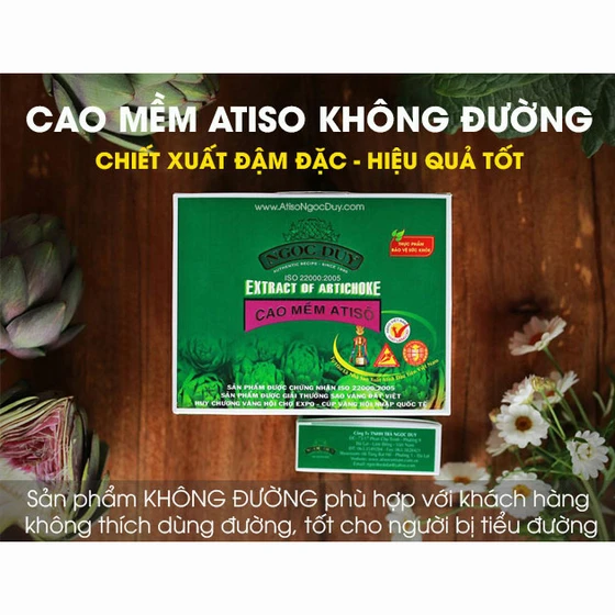 Cao mềm atiso Ngọc Duy